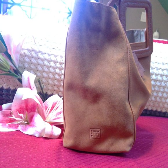 TMRW Studio Antonio Suede/Leather Bag - Picture 7 of 8